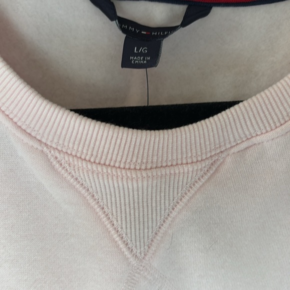 NEW Pink Tommy Hilfiger long sleeve sweatshirt - Picture 4 of 5